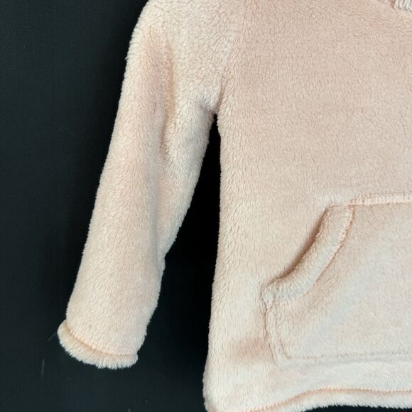 Carter’s Baby Girl Soft Fleece Hoodie - 18M - Light Pink in Perfect Condition - Picture 8 of 16